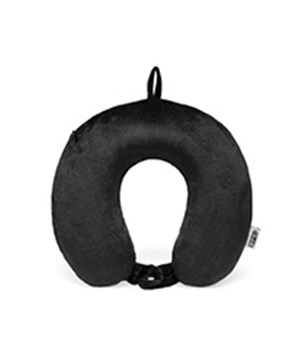 Luxury Foam Travel pillow_bla